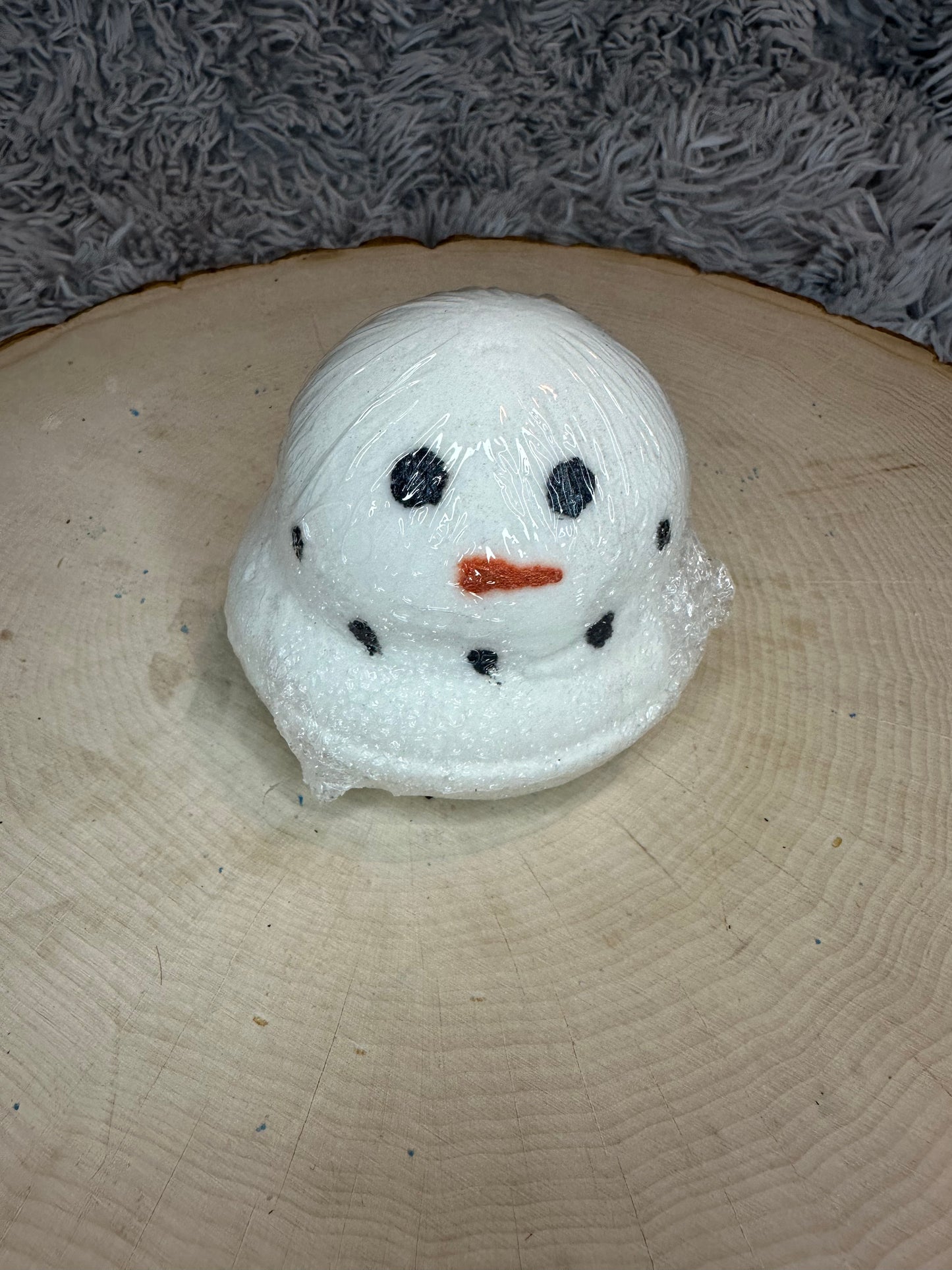3D Snowman Bath Bomb Scented in Bedtime Bath