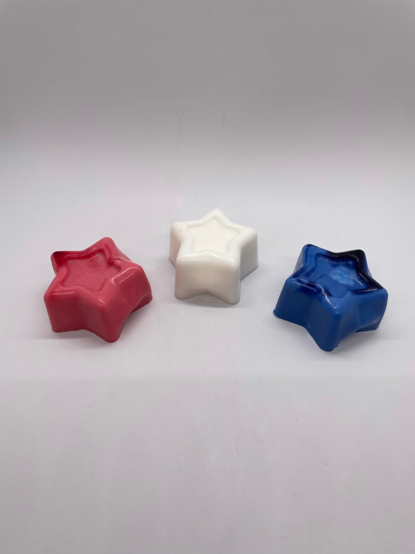 Patriotic Soap Bars 3 pk Red White and Blue