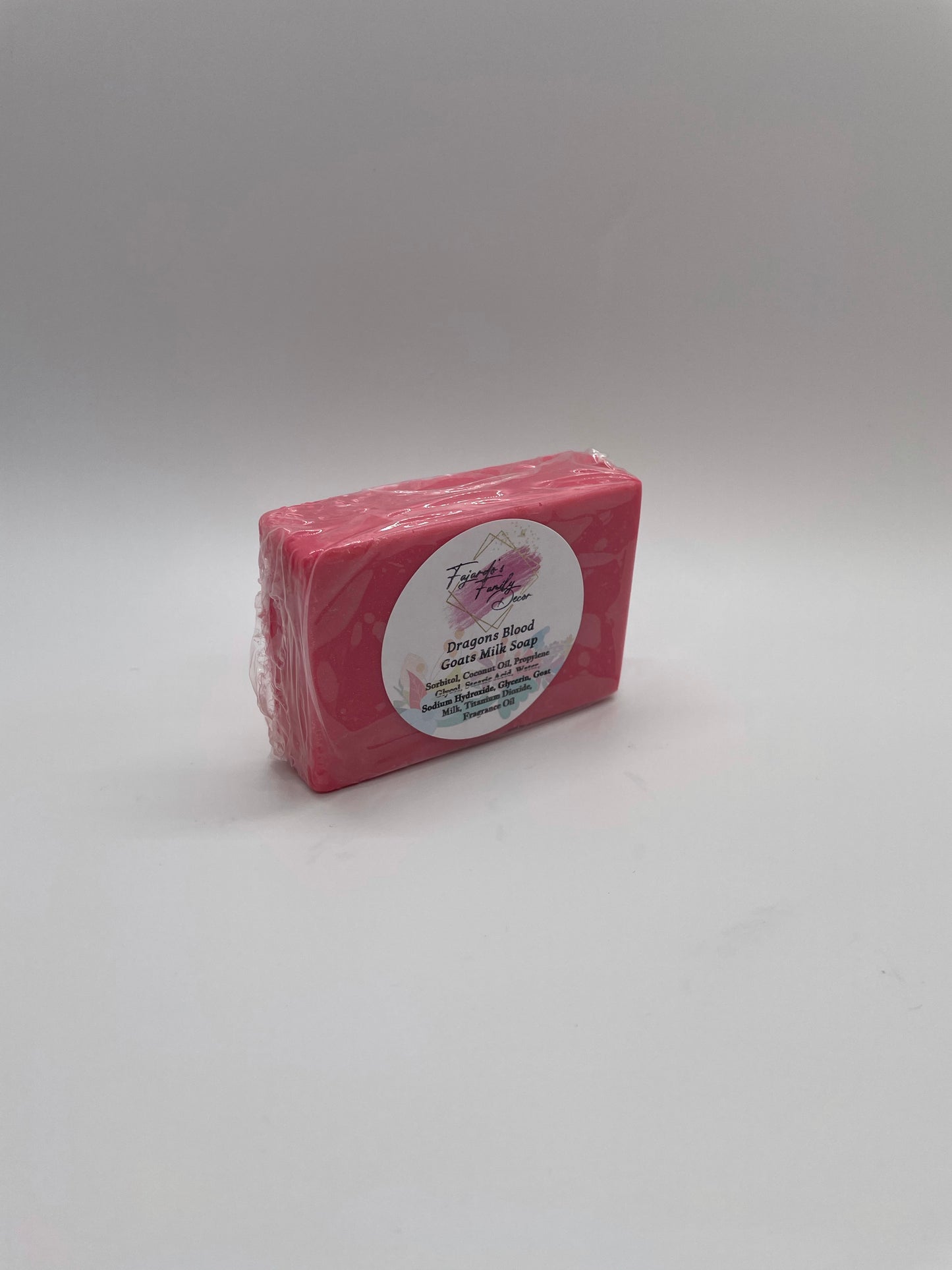 Candy Cane Goats Milk Soap Bar