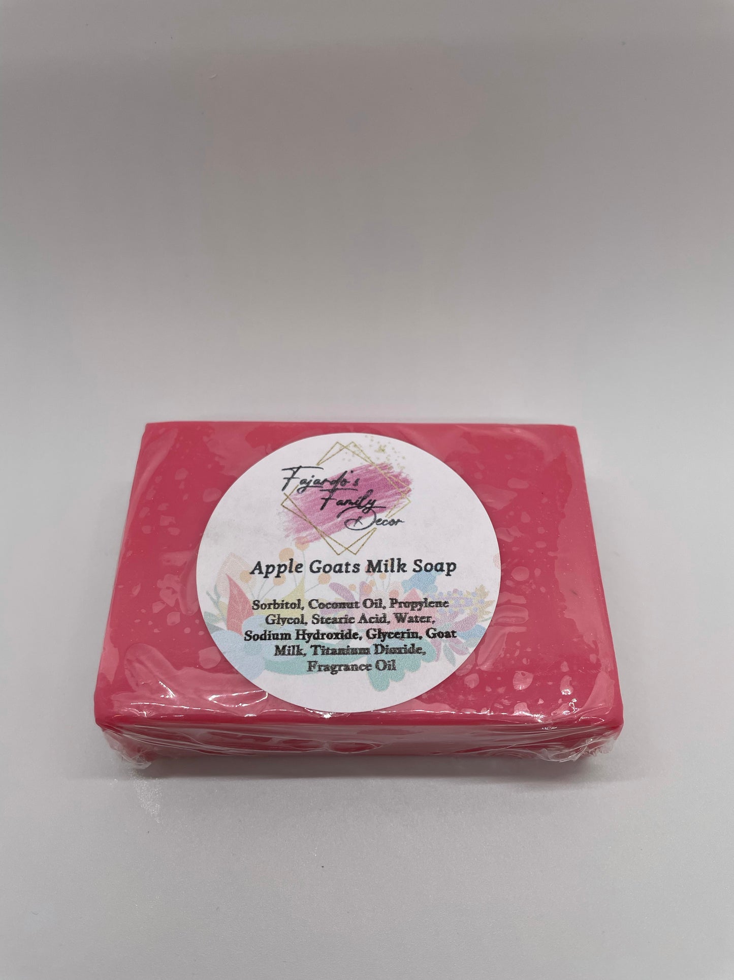 Apple Goats Milk Soap Bar